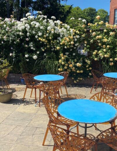 St Johns House Hotel outdoor seating