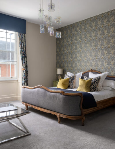St Johns House Simmonds Room Bed