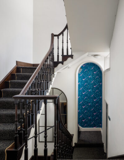 Stairway at St Johns House in Lichfield