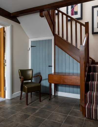 Stairway at St Johns House in Lichfield